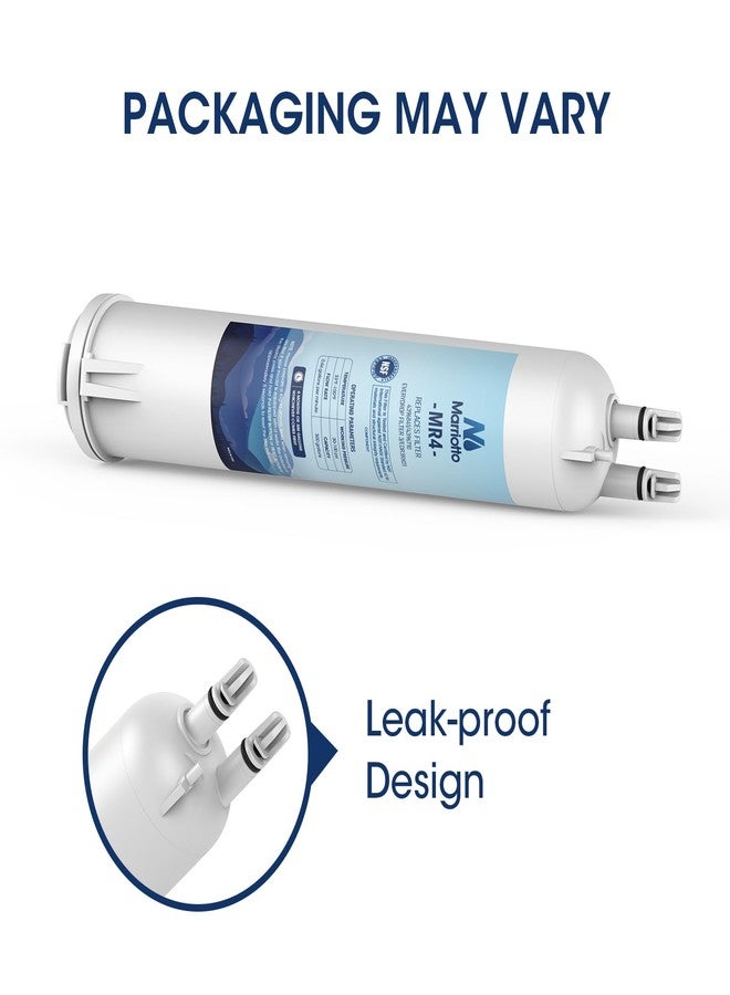 MARRIOTTO MRW4 Refrigerator Water Filter Compatible with EDR3RXD1, 4396841, 4396710, Filter 3, 46-9083,46-9030, 9030, 9083 Refrigerator Water Filter | 1 Pack (Packaging may vary) - Image 2