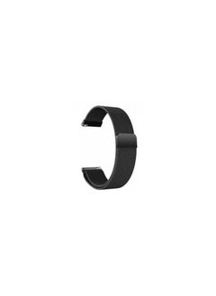 CATANES Samsung Galaxy Watch 4 / 4 Classic / Galaxy Watch 3 / Active / Active 2 Stainless Steel Milanese Loop Mesh Replacement Band 20mm Black  - Image 2