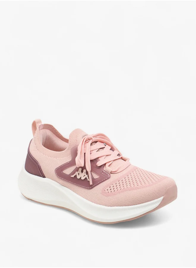 كابا Women's Textured Sports Shoes with Lace-Up Closure