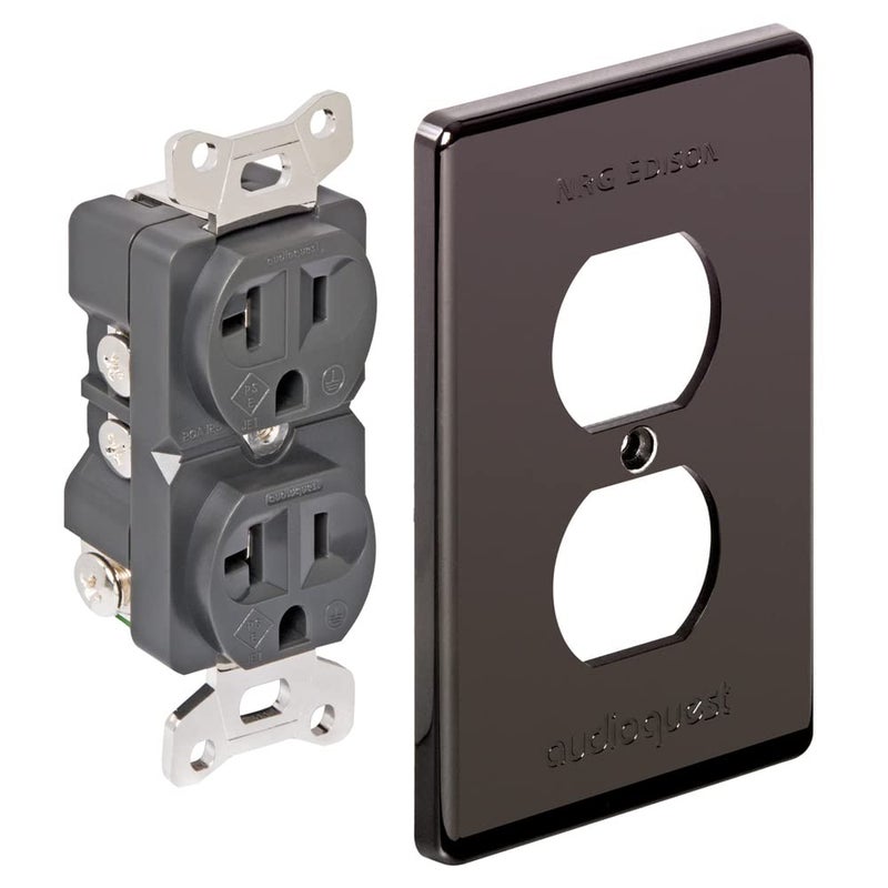 AudioQuest NRG Edison Duplex Wall Outlet - 20 Amp - Image 1