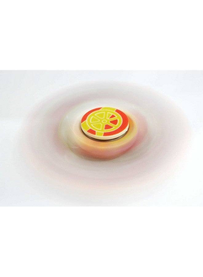 Premsons® Hand Spinner Desk Toy - High Speed Smooth Finger Spin Sensory Fidget Stress Relief Game Play for Kids & Adults - Birthday Party Gift - Combo - Football-A + Football-MU - Image 5