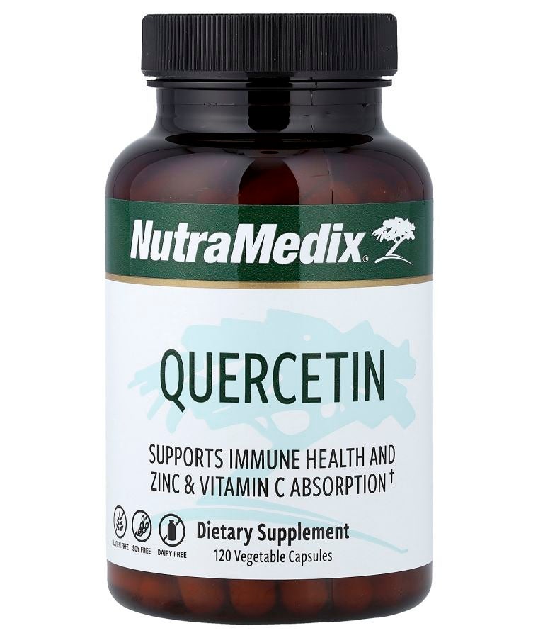 Quercetin 120 Vegetable Capsules (250 mg per Capsule)