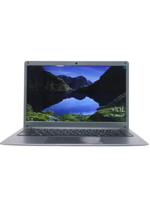 CORA Laptop 14 Inch Display, Thin and Lightweight, intel N4000 Processor/8GB RAM/256GB SSD/Intel HD Graphics /Windows 10/ English/Arabic Grey