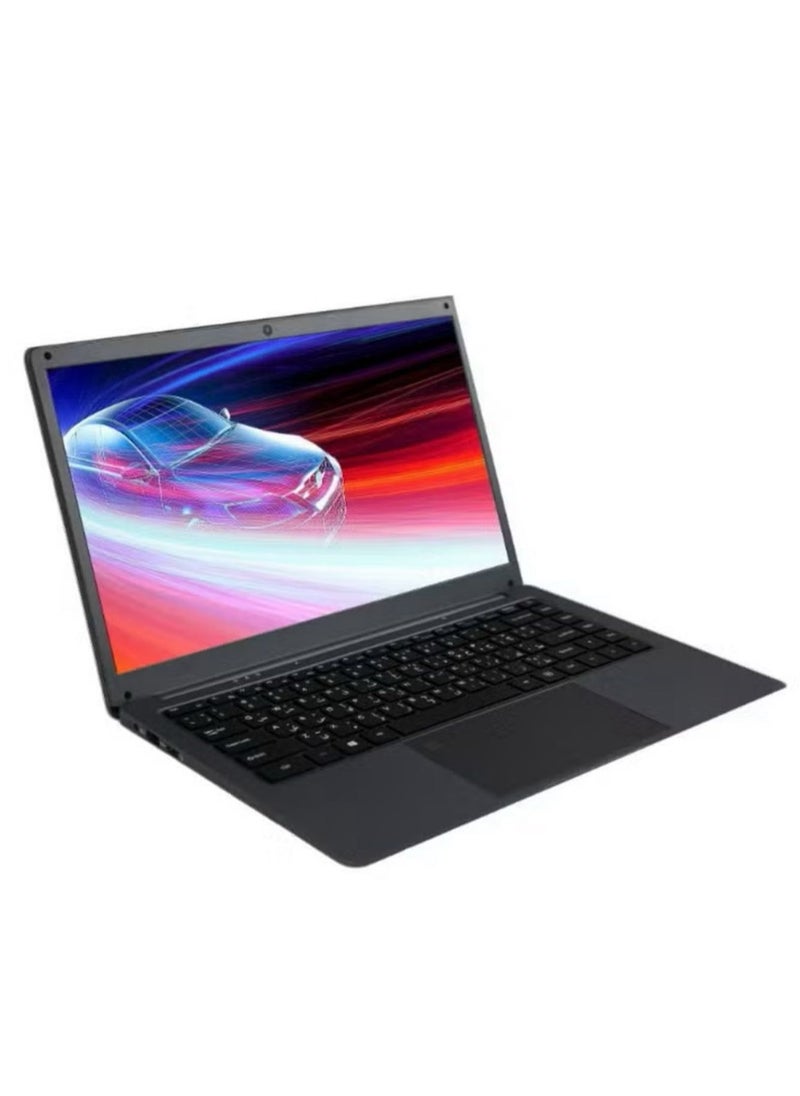 CORA Laptop 14 Inch Display, Thin and Lightweight, intel N4000 Processor/8GB RAM/256GB SSD/Intel HD Graphics /Windows 10/ English/Arabic Grey