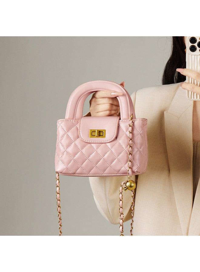 15MINS New Women's Diamond Quilted Chain Shoulder Bag Crossbody Bag - Image 4
