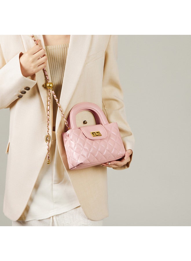 15MINS New Women's Diamond Quilted Chain Shoulder Bag Crossbody Bag - Image 5