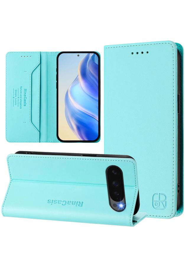 erorex Case For Google Pixel 10 Pro XL RC01 Dual-Folded Magnetic Suction RFID Leather Phone Case - Image 1