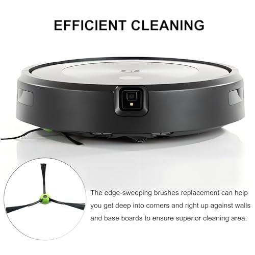SENNII Replacement Side Brush Parts for iRobot Roomba i j eSeries j5 j5+ j6 j6+ j7 j7+ j8 j8+ j9 j9+ i3 i4 i5 i5+ i6 i6+ i7 i7+ i8 i8+ e5 e6 Robotic Vacuum Accessories Kit,6 Black Side Brush,Screw Driver - Image 3