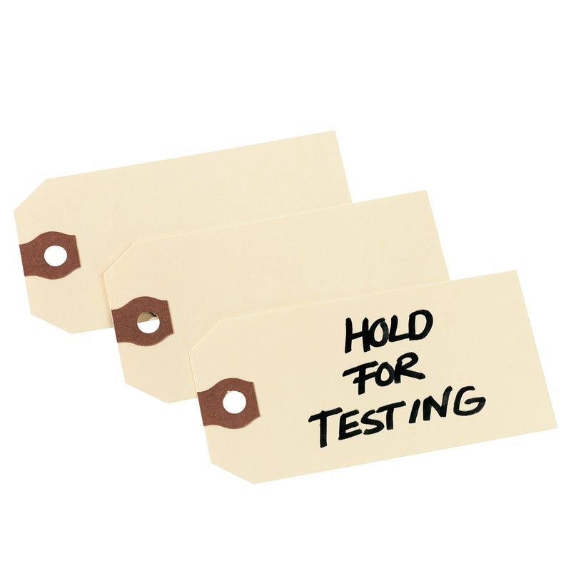 Avery Unstrung Shipping Tags, 11.5 pt. Stock, 5-1/4" x 2-5/8", 1,000 Manila Hang Tags (12306) - Image 4