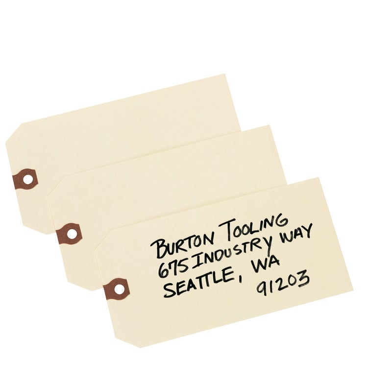 Avery Unstrung Shipping Tags, 11.5 pt. Stock, 5-1/4" x 2-5/8", 1,000 Manila Hang Tags (12306) - Image 5