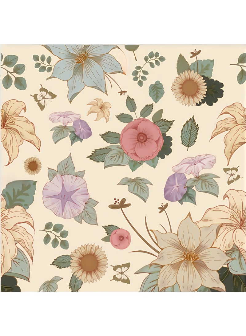 [ بفك ] 40cm * 5M ورق الحائط ، التصميم الإبداعي ، لون نمط خلفية ذاتية اللصق ، تنطبق على مجموعة متنوعة من ديكور المنزل - Image 1