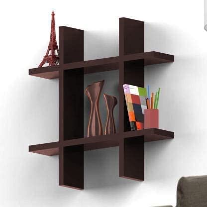 DDS Dream Decor Shoppee DDS Dream Dream Decor Shoppee Wall Mount Shelf Floating Wall Shelf Storage Racks MDF Engineer Wood Unit Racks and Shelves for Living Room (Brown) - Image 3