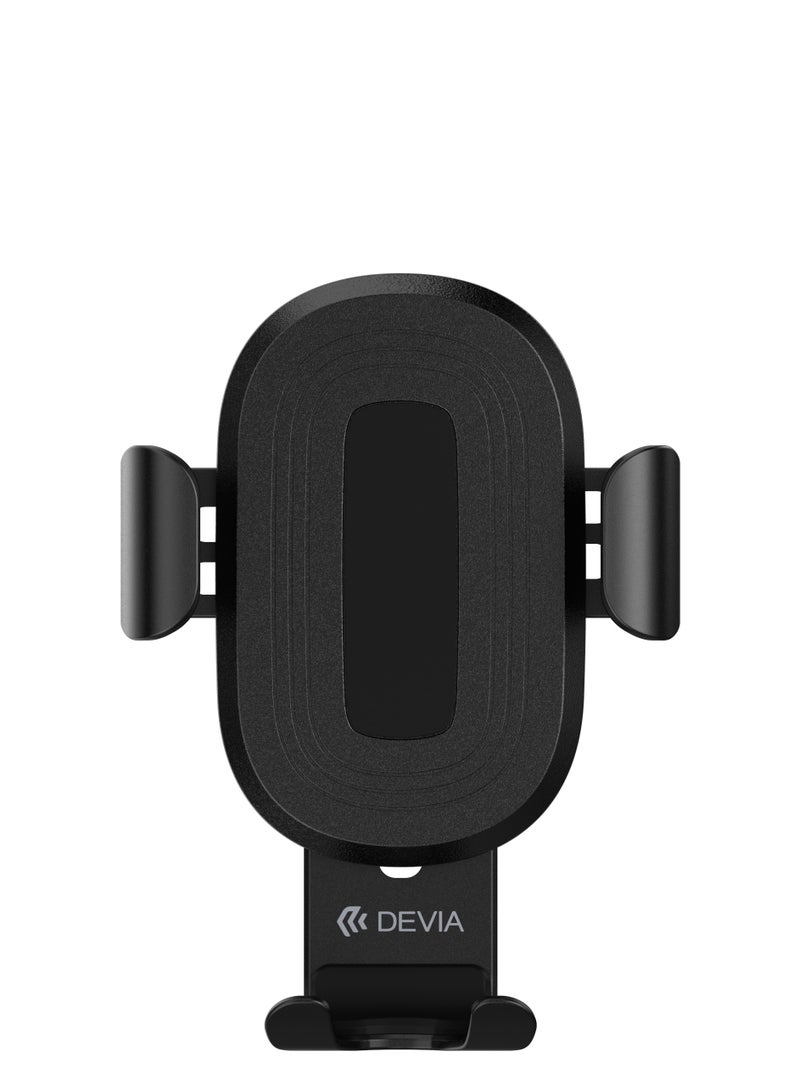 ديفيا 【حامل تلفون سياره】قاعدة مكيف سيارة مع شاحن وايرلس بقوة 10 وات– تثبيت آمن وشحن سريع يمكنك تعديل طول الحامل ليتناسب مع حجم هاتفك【  ستاند سياره جوال 】 - Image 1