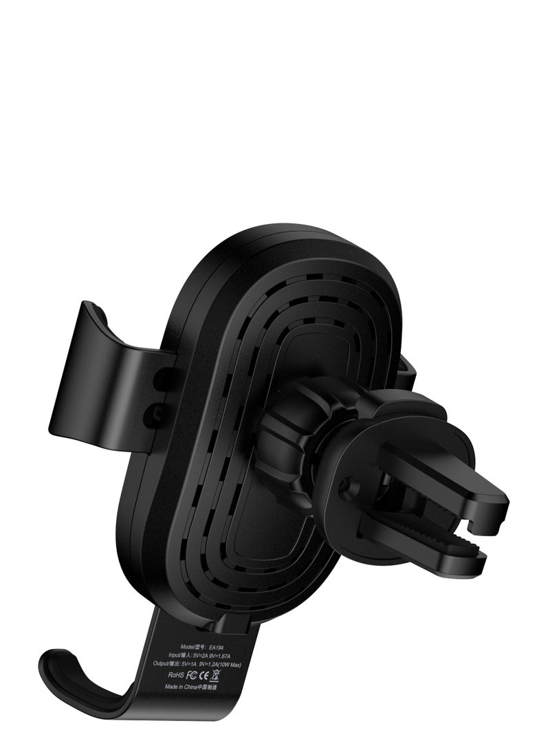 ديفيا 【حامل تلفون سياره】قاعدة مكيف سيارة مع شاحن وايرلس بقوة 10 وات– تثبيت آمن وشحن سريع يمكنك تعديل طول الحامل ليتناسب مع حجم هاتفك【  ستاند سياره جوال 】 - Image 3