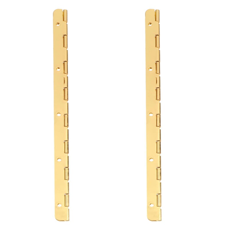 2pcs 190mm Heavy Duty Zinc Alloy Gold Cabinet Hinges For Furniture Doors And Cupboards - Image 2