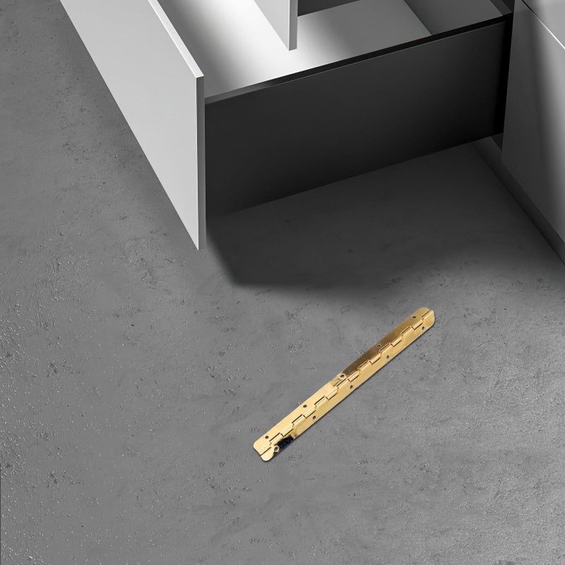 2pcs 190mm Heavy Duty Zinc Alloy Gold Cabinet Hinges For Furniture Doors And Cupboards - Image 4