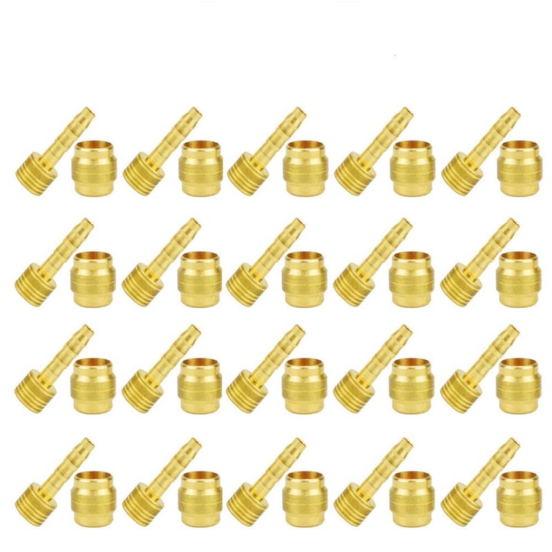 CYCEARTH Bicycle Brake Olive and Brass Connecting Insert Kit for Magura Bike Hydraulic Disc Brake Oil Hose (MAGURA (20pcs)) - Image 4