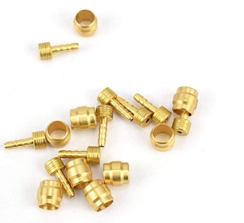 CYCEARTH Bicycle Brake Olive and Brass Connecting Insert Kit for Magura Bike Hydraulic Disc Brake Oil Hose (MAGURA (20pcs)) - Image 2