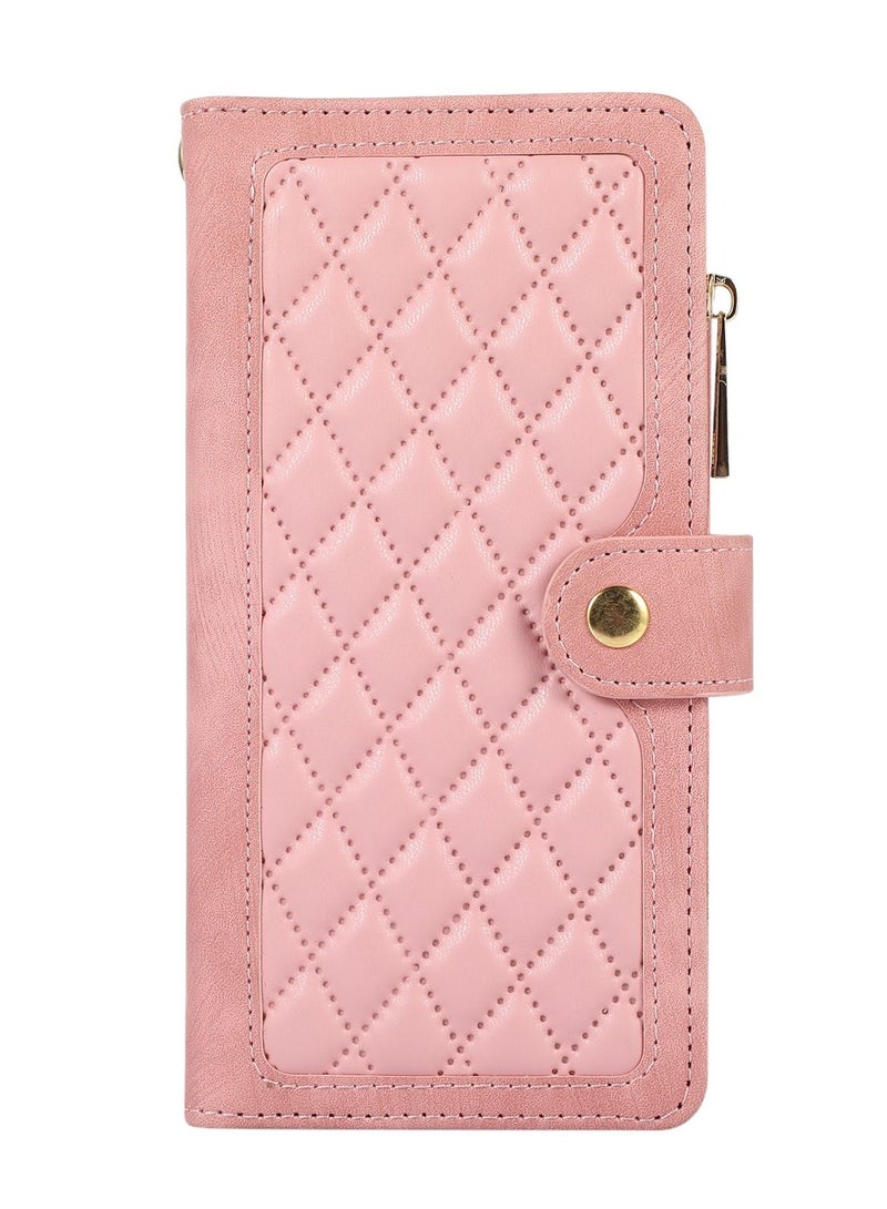 Suteni Flip Cover Card Slots Leather Phone Case for Samsung - Image 1