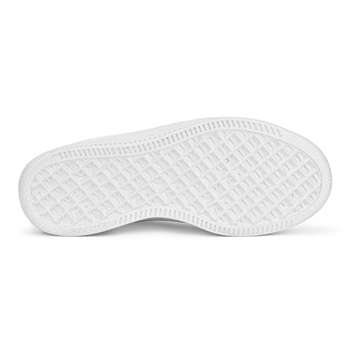 Skechers Mens Sport Court 92 White Green Casual Sneakers - Image 3