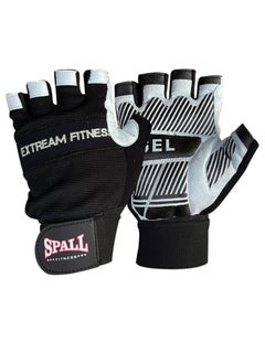Spall Weight Lifting Gloves Workout Gloves With Wrist Wrap Support Gym Gloves Ventilated Back weightlifting Gloves With Palm Protection For Lifting Training Fitness And Exercise  - Image 1