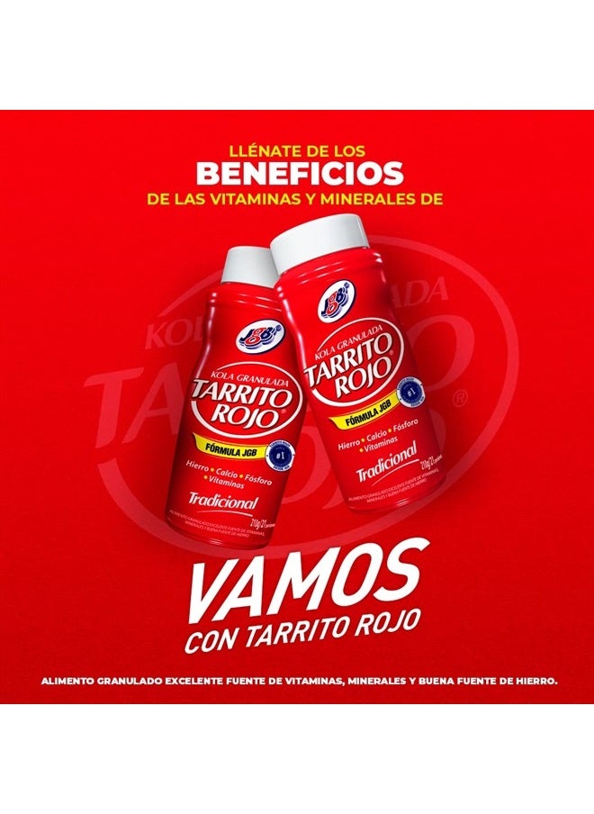 JGB - Kola Granulada - Tarrito Rojo - Suplemento Multivitaminico (330g) - Image 1