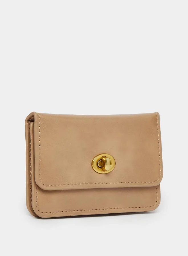 ستايلي Turn Lock Buckle Closure Purse