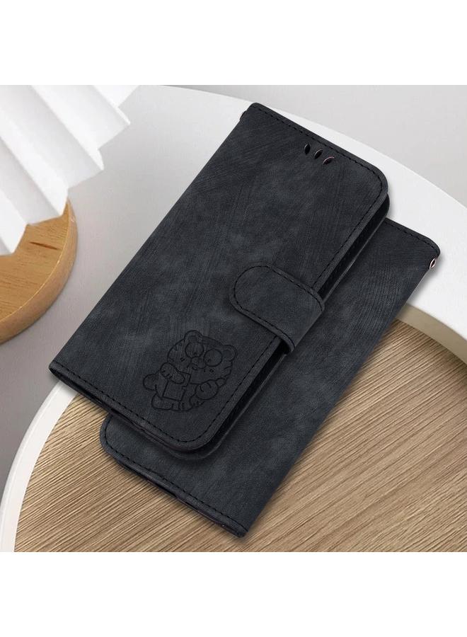 اس-توب جراب لهاتف Motorola Moto G Power 5G 2024 جراب هاتف جلدي منقوش عليه نمر صغير - Image 2