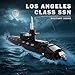 Reobrix Nuclear Submarine Building Sets for Adults 1125 Military Los Angeles Class SSN Submarine Model 33049 Striking Display Piece Home Decor Collectible Submarine Toy Gifts for 14 2750 PCS - Image 4