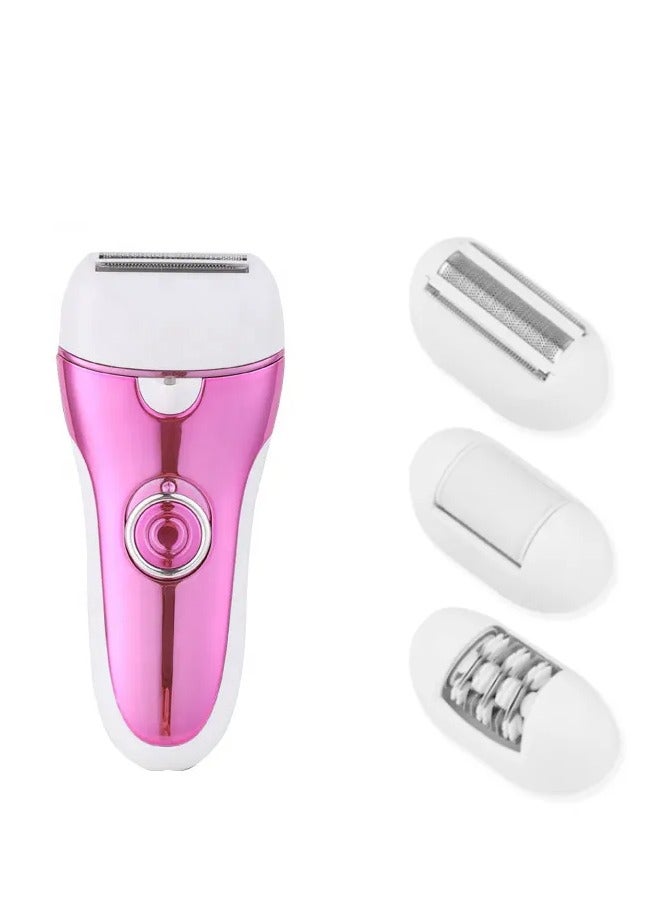 MoeHair 7 in 1 hair removal epilator electric , a powerful device for gentle and painless hair removal for women, For home use, easy to operate and quick, gentle on the skin. Model MO-9049 , Contain s 3 accessories. - Image 1