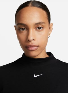Nike W Nsw Essntl Rib Mock Ls Top  - Image 3