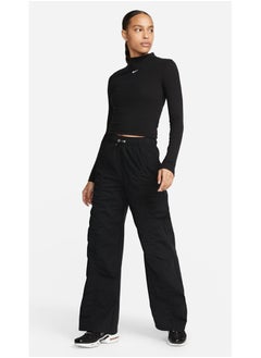 Nike W Nsw Essntl Rib Mock Ls Top  - Image 1