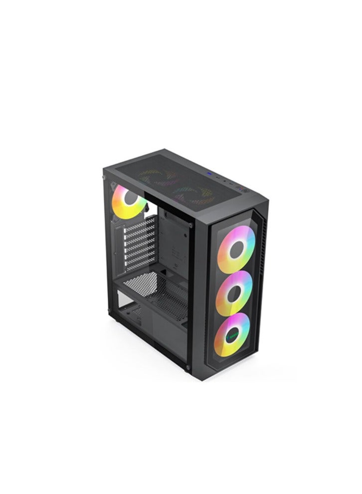 GCC GAMERS FENIX V6 Gaming Pc (Core i5-12400F, 8GB Ram, 500 SSD, GTX 1030 2GB, Air Cooler, Windows 11)  - Image 1