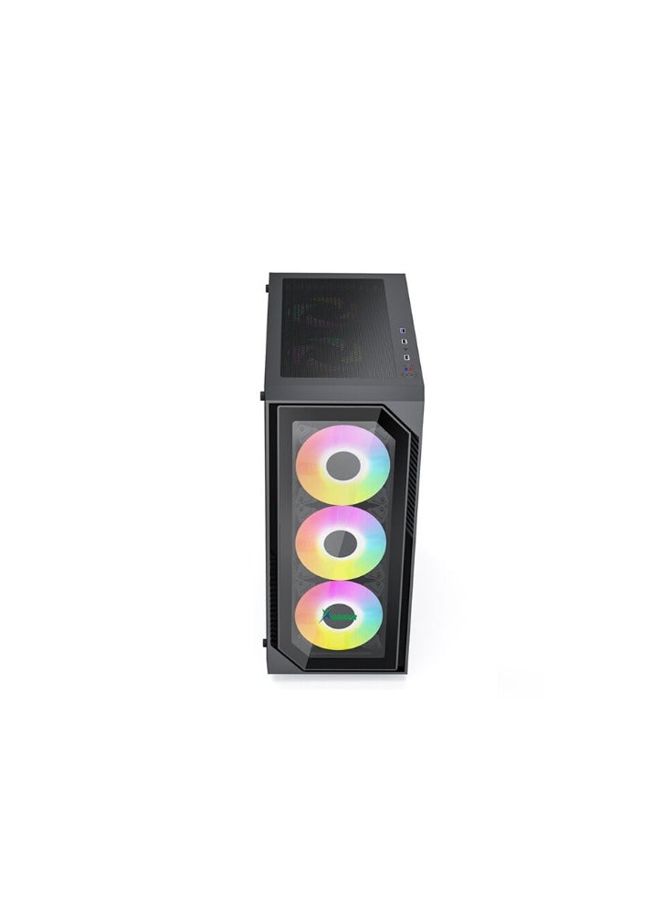 GCC GAMERS FENIX V6 Gaming Pc (Core i5-12400F, 8GB Ram, 500 SSD, GTX 1030 2GB, Air Cooler, Windows 11)  - Image 2