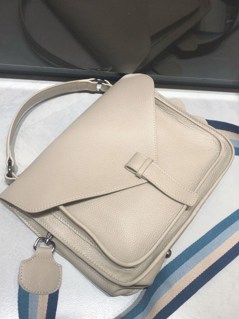 Bag Vintage Genuine Leather Women'S Handbag Briefcase Soft Leather Large Capacity Tote Bag Top Layer Cowhide Leather Crossbody Bag For Women - Image 2