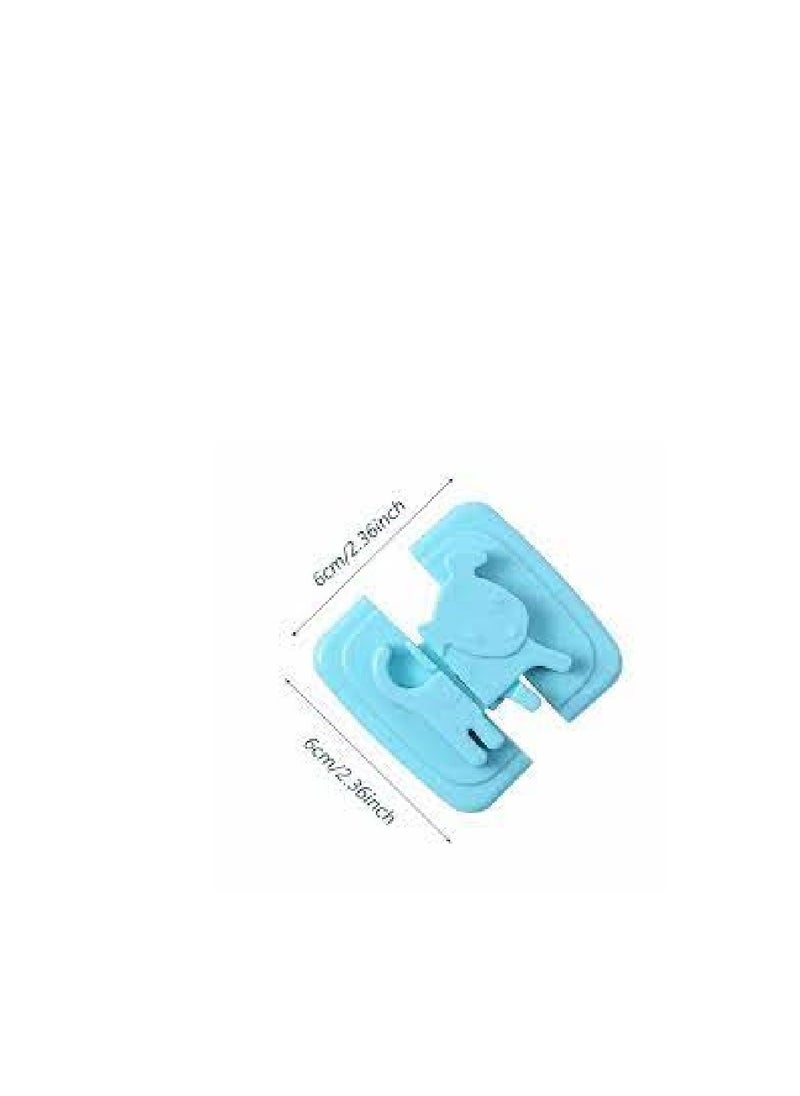 Generic 3 Child Safety Locks For Cabinets Refrigerator And Cupboards MultiColour  - Image 3