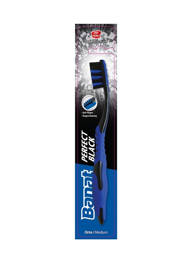 بنات فرشاة أسنان، أسود مثالي - 1 قطعة