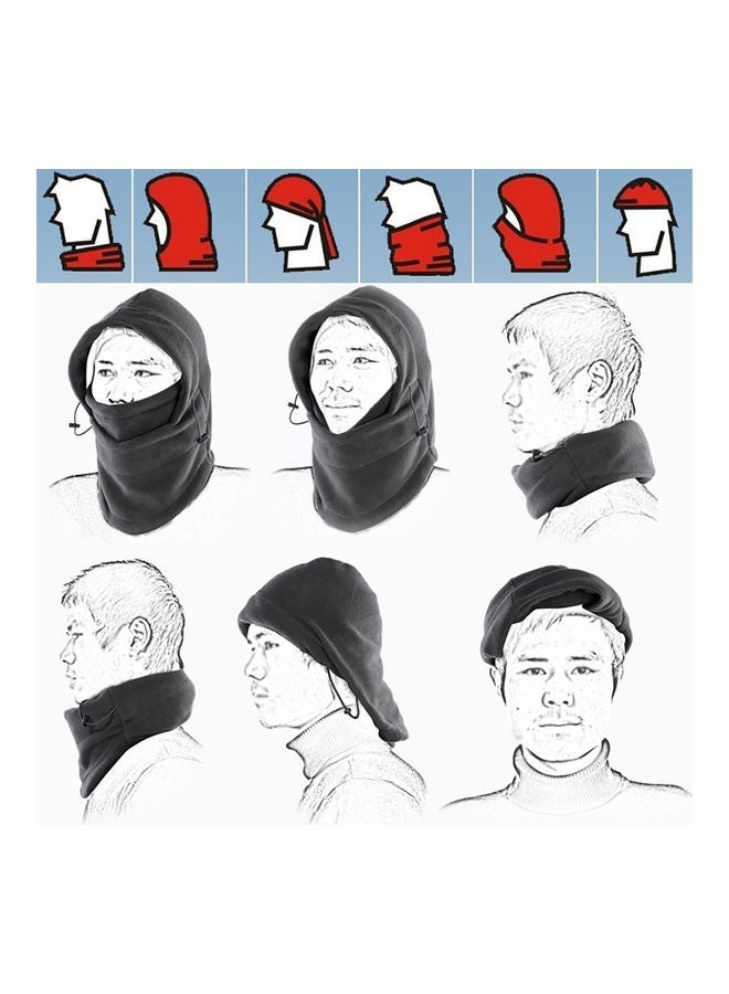 NIBEMINENT Outdoor Game Unisex Warm Cap Winter Scarf Full Face Mask Windproof Balaclava 20 x 10 20cm  - Image 3