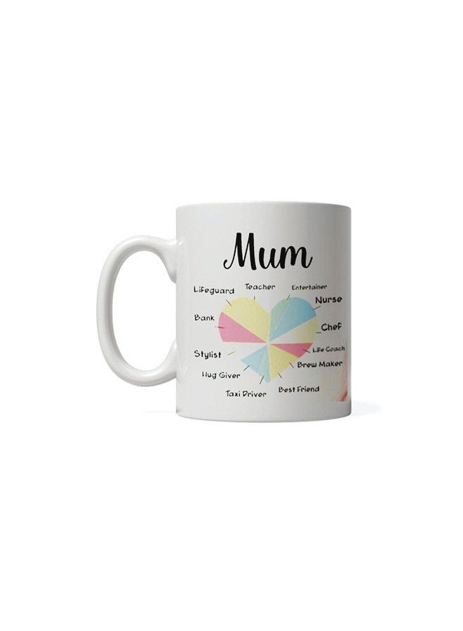 Giftmate Mum Printed Ceramic Tea and Coffee Mug 320ml - Image 3