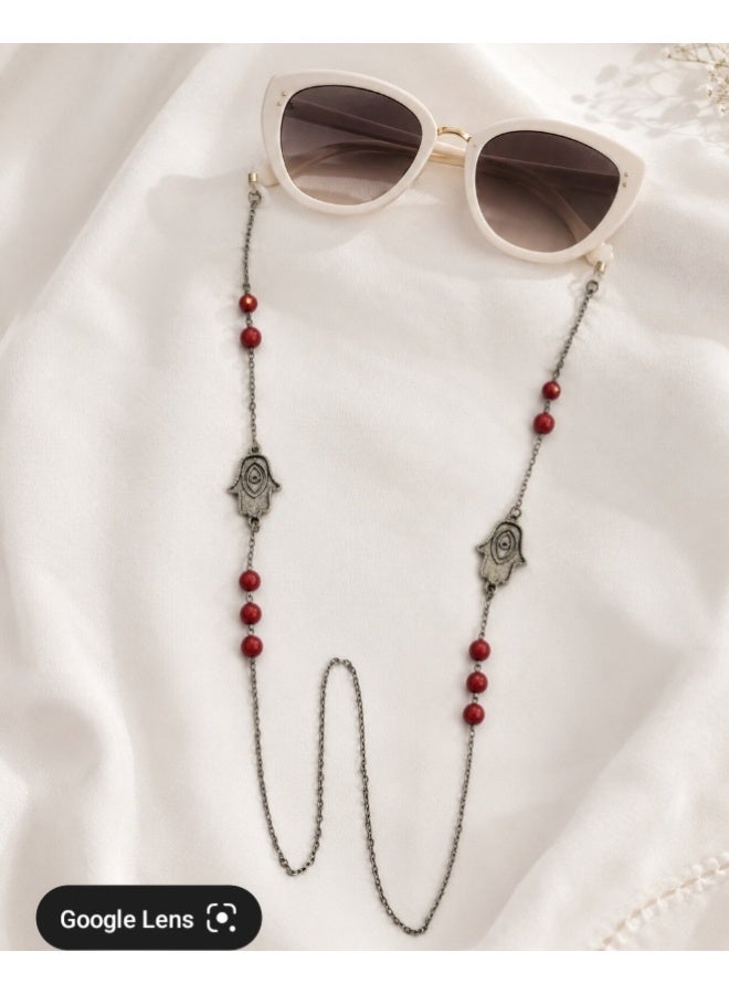 Glass Chain Handmade