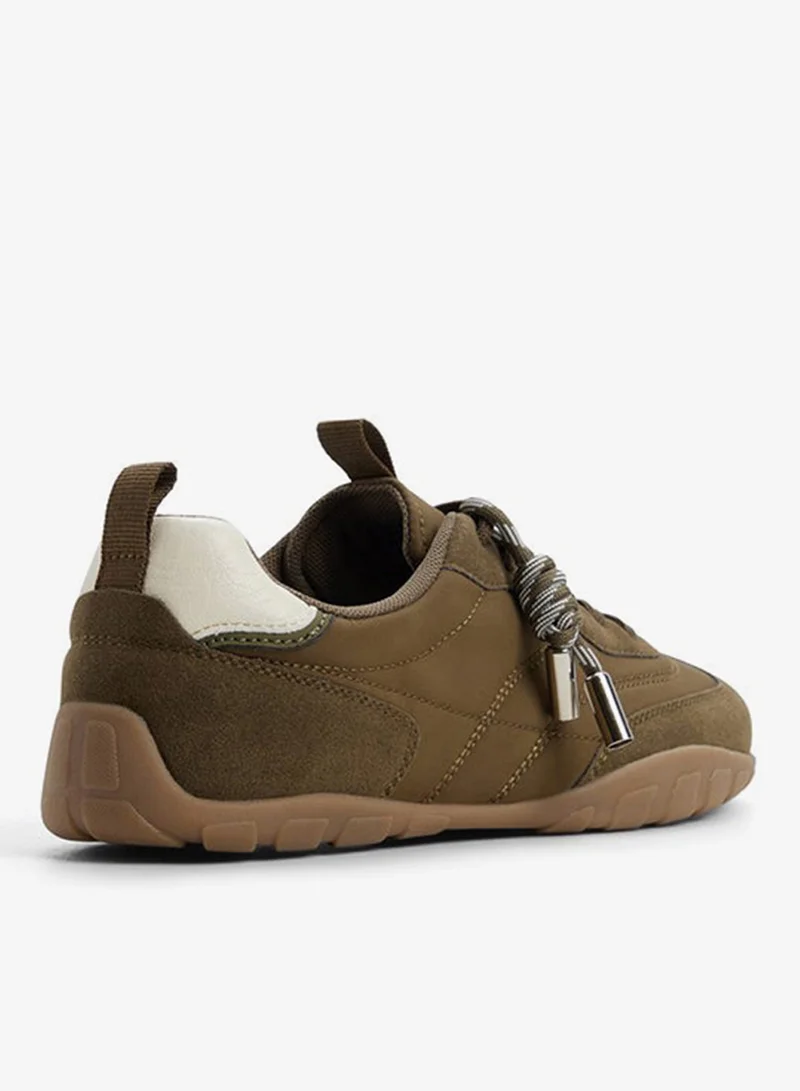 كول ات سبرنج Soley Ladies Green Low Top Sneaker