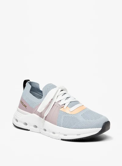 شو اكسبرس Textured Lace-Up Sports Shoes