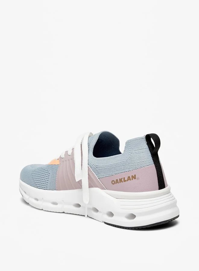 شو اكسبرس Textured Lace-Up Sports Shoes