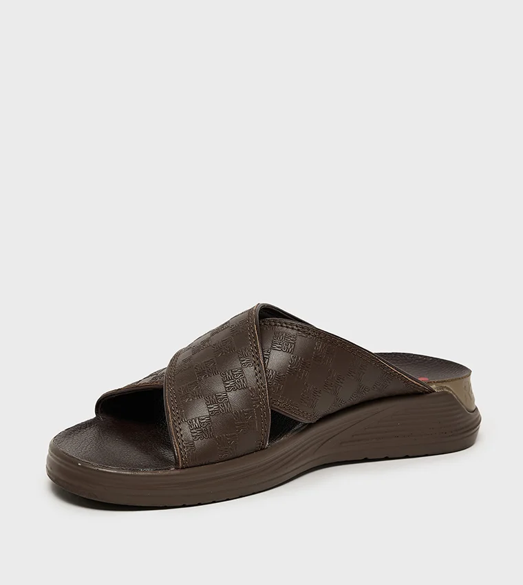 ستيف مادن Steve Madden SB02 Men's Brown Comfort Sandals