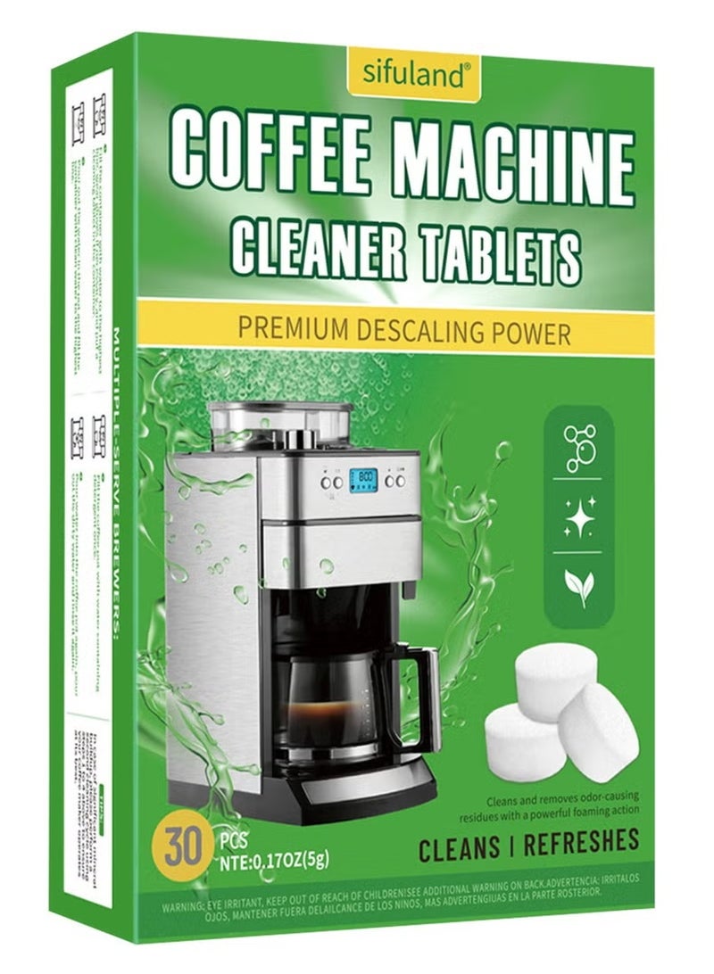Coffee Machine Descaling Effervescent Tablets Cleaning and Decontamination  - Image 1