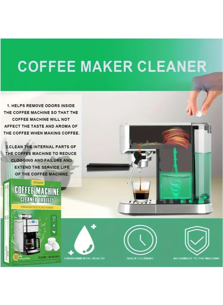 Coffee Machine Descaling Effervescent Tablets Cleaning and Decontamination  - Image 2