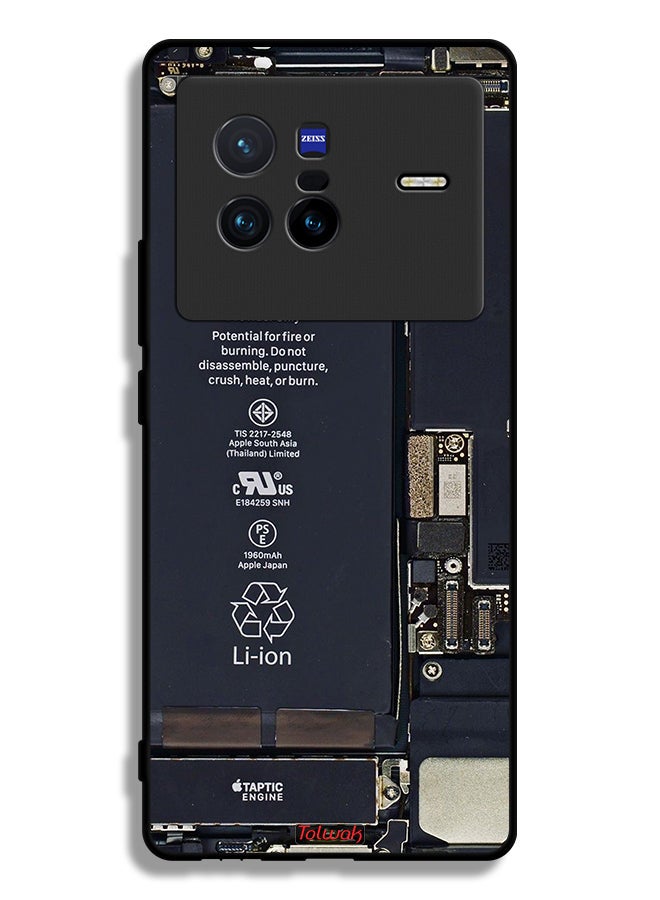 Tolwak Vivo X80 Protective Case Cover Phone Circuit Pattern - Image 2