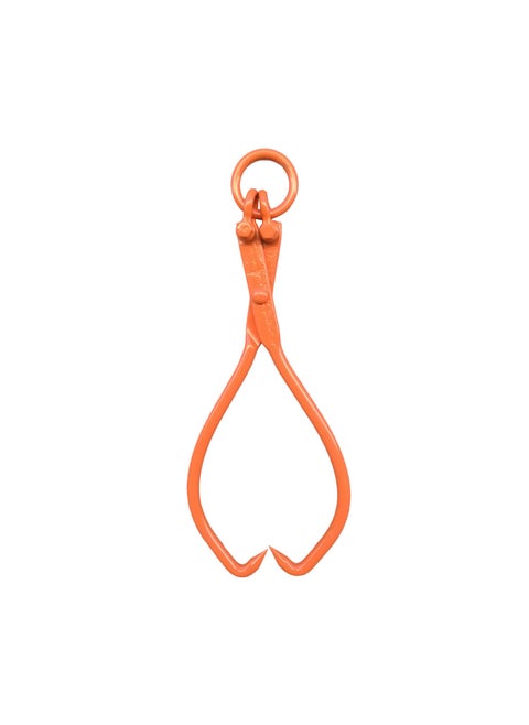 OAOLOWF Skidding Tongs Log Lifting  Swivel Dragging Steel Tongs Log Lifting Handling Dragging  Carrying Tool  25 Jaw Opening