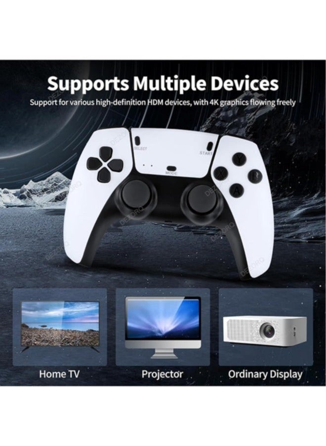 Raxoom Wireless Retro Game Console Nostalgia Plug and Play Video Game Console 4k,20+ Emulators Console,64GB Built in 20000+ Video Games 2.4G Wireless Controllers  - Image 4