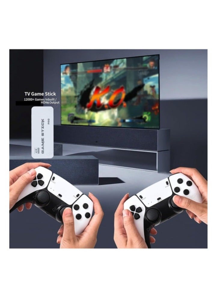 Raxoom Wireless Retro Game Console Nostalgia Plug and Play Video Game Console 4k,20+ Emulators Console,64GB Built in 20000+ Video Games 2.4G Wireless Controllers  - Image 3
